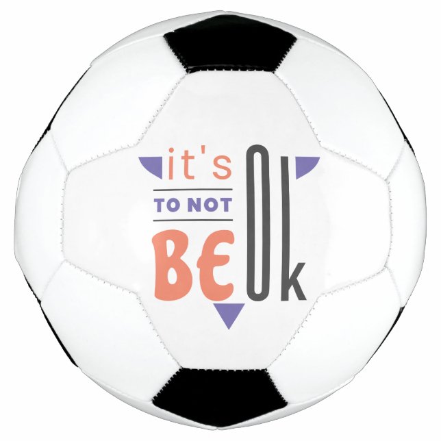 Ballon De Foot Ça ne va pas. (Devant)
