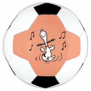 Ballon De Foot cacahuètes   Snoopy Dancing