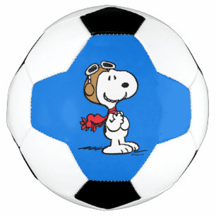 Ballon De Foot cacahuètes Snoopy L'As Volant