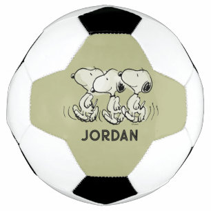 Ballon De Foot cacahuètes Snoopy Walking Tall
