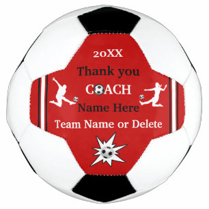 Ballon De Foot Cadeau de balle de football personnalisé rouge, b