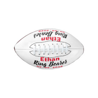 Ballon De Foot Cadeau de proposition de porteur de bague Mini Foo