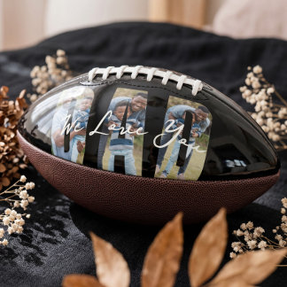 Ballon De Foot Cadeau personnalisé de photo pour la fête des père