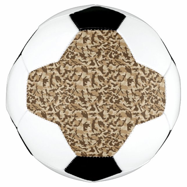 Ballon De Foot Camouflage du désert (Devant)