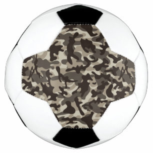 Ballon De Foot Camouflage du quartier fermé