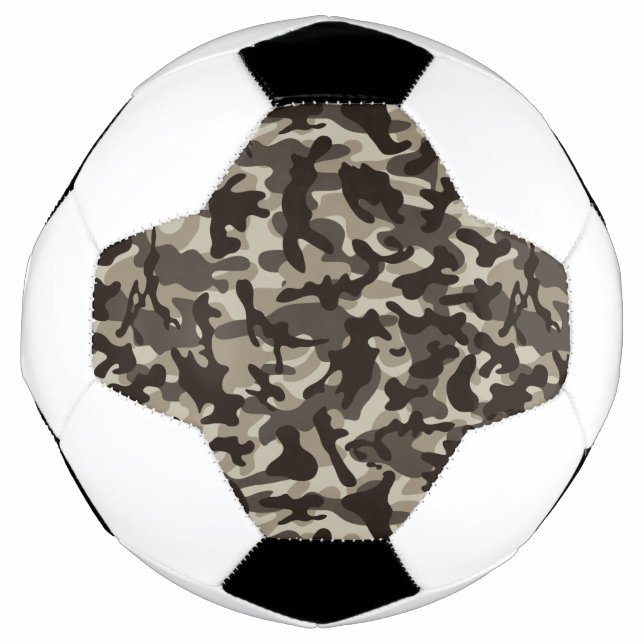 Ballon De Foot Camouflage du quartier fermé (Devant)