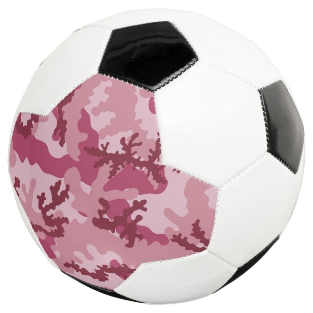 Ballon De Foot Camouflage rose (3/4)