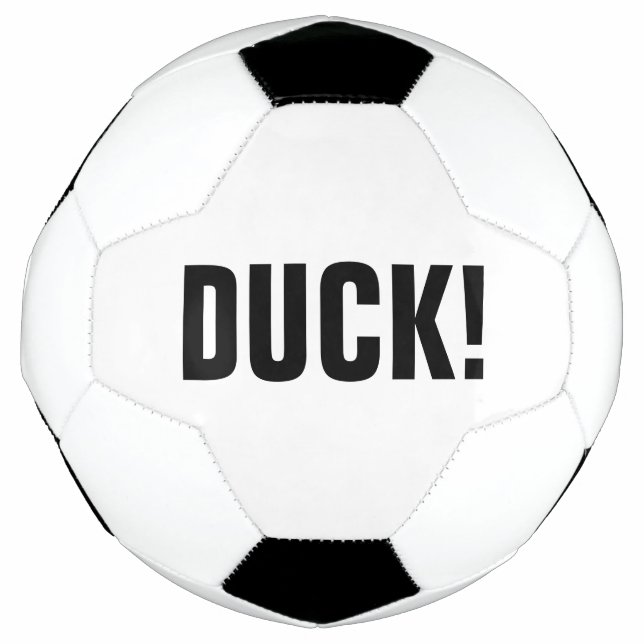 Ballon De Foot Canard (Devant)