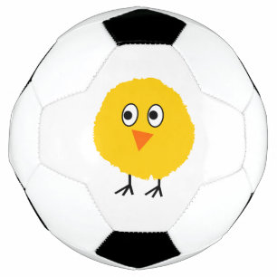 Ballon De Foot Caricature au poulet mignon