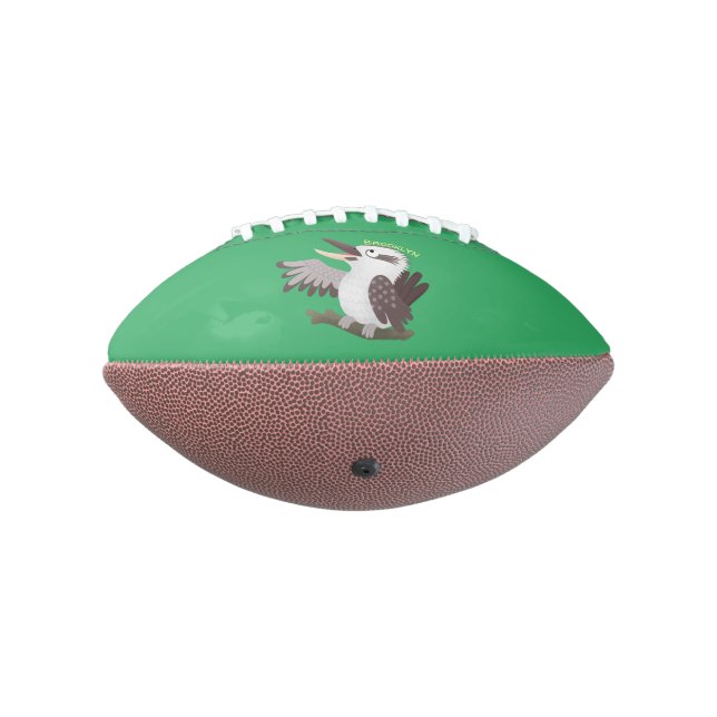 Ballon De Foot Caricature de kookaburra drôle et drôle (Tourné à 270°)