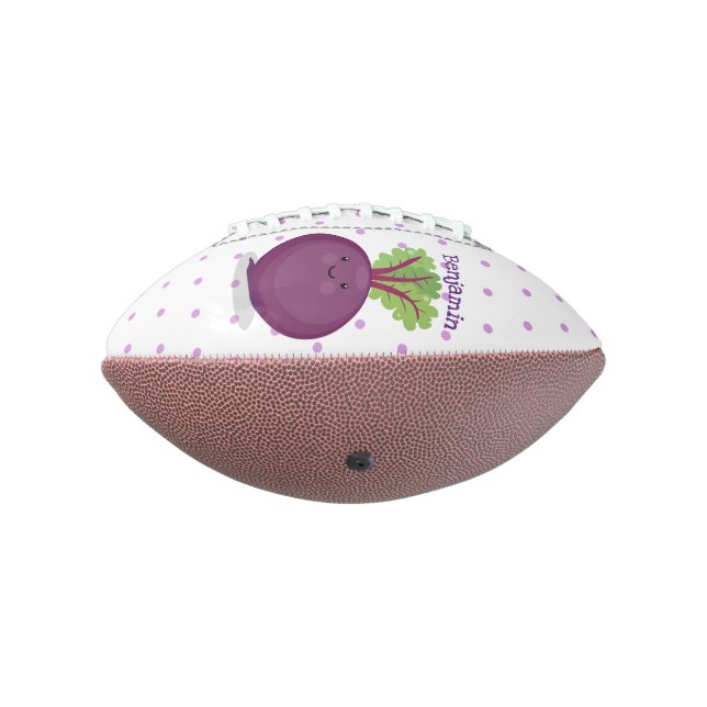 Ballon De Foot Caricature de la cuisine à la racine de betterave  (Tourné à 270°)