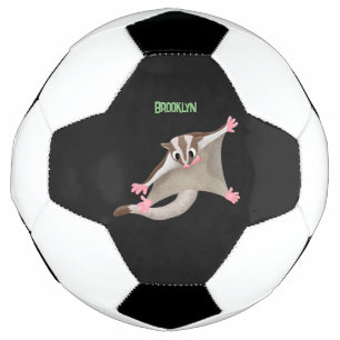 Ballon De Foot Caricature de planeur de sucre joyeux