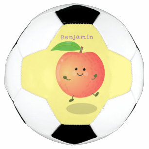 Ballon De Foot Caricature jaune pêche très agréable