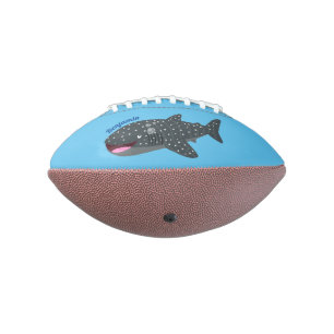 Ballon De Foot Caricature joli requin baleine joyeux