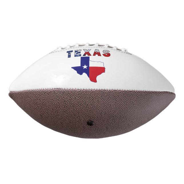 Ballon De Foot Carte des drapeaux avec le Texas (Tourné à 270°)