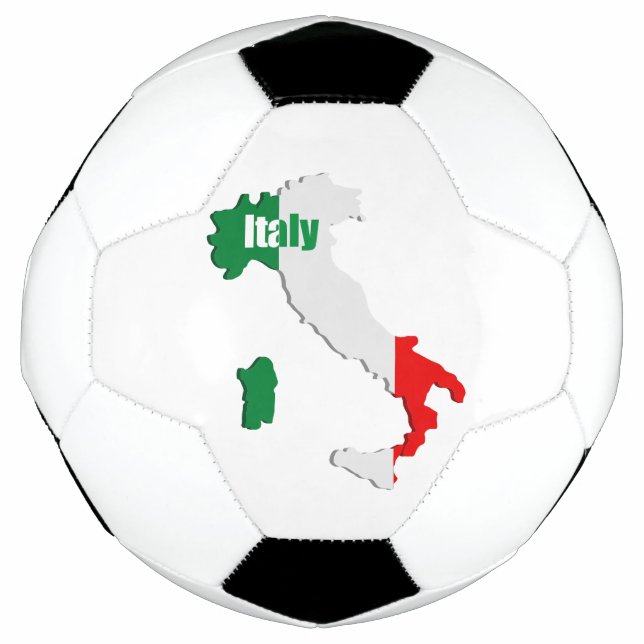 Ballon De Foot Carte Italie (Devant)