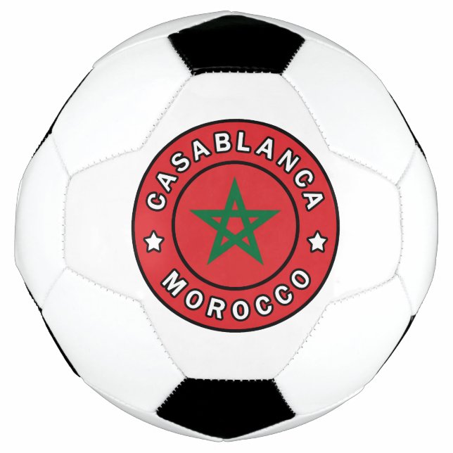 Ballon De Foot Casablanca Maroc (Devant)