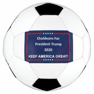 Ballon De Foot Chaldéens pour le président Trump 2020
