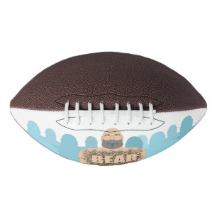 Ballon De Foot Chariot d'homme ours chauve musclé de SlipperyJoe