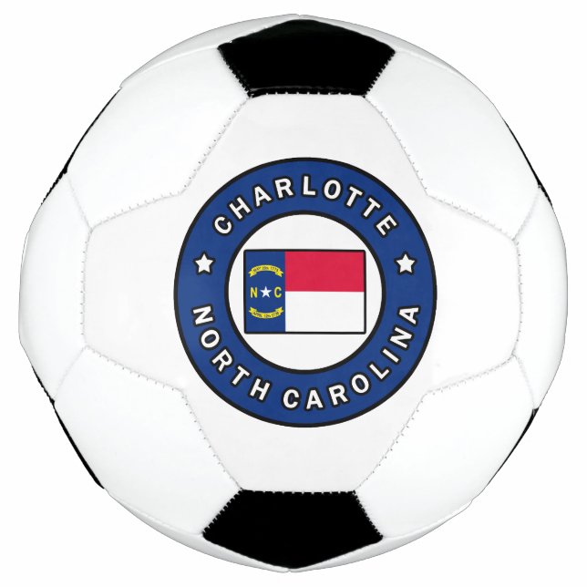 Ballon De Foot Charlotte Caroline du Nord (Devant)
