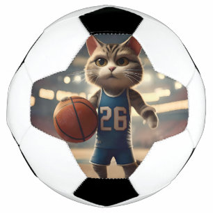 Ballon De Foot Chat de basket-ball,
