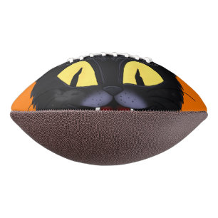 Ballon De Foot Chat noir d'Halloween