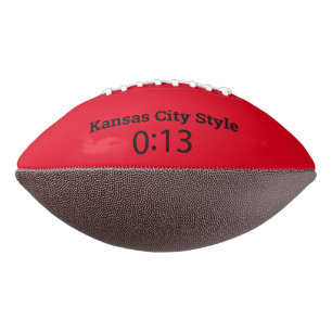 Ballon De Foot Chefs de Kansas City 13 secondes de football