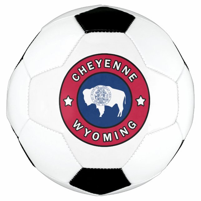 Ballon De Foot Cheyenne Wyoming (Devant)