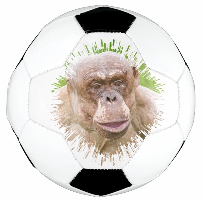 Ballon De Foot Chimpanzé sans cheveux (Devant)