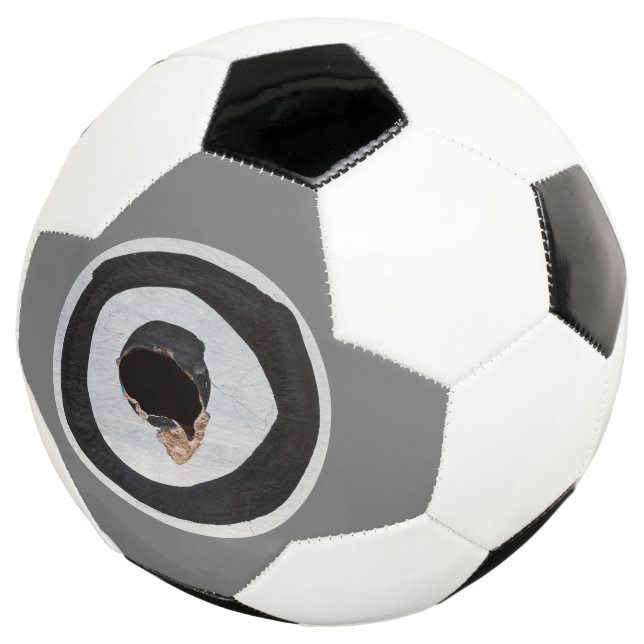 Ballon De Foot cible déchirée (3/4)