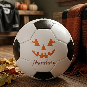 Ballon De Foot Citrouille personnalisée Jack O Lantern Halloween