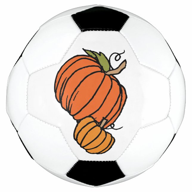 Ballon De Foot Citrouille Thanksgiving Family Soccer Ball (Devant)