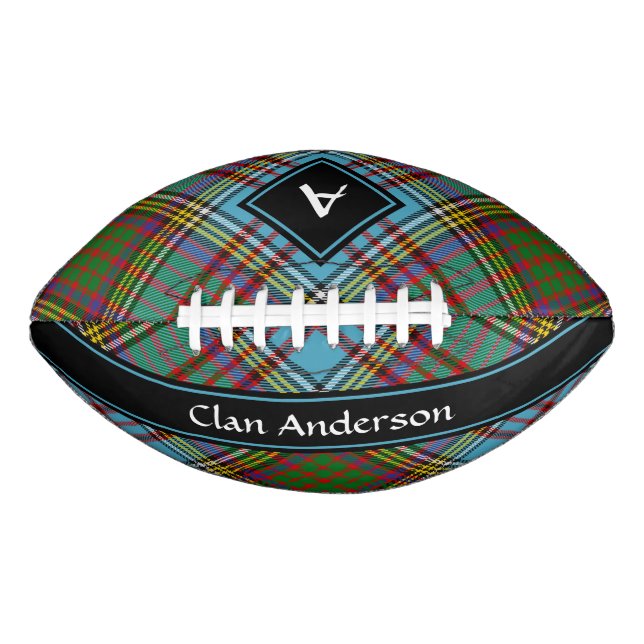 Ballon De Foot Clan Anderson Tartan Football (Devant)