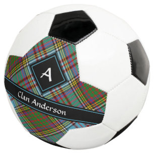 Ballon De Foot Clan Anderson Tartan Soccer Ball