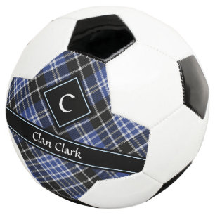 Ballon De Foot Clan Clark Chasse Tartan Soccer Ball