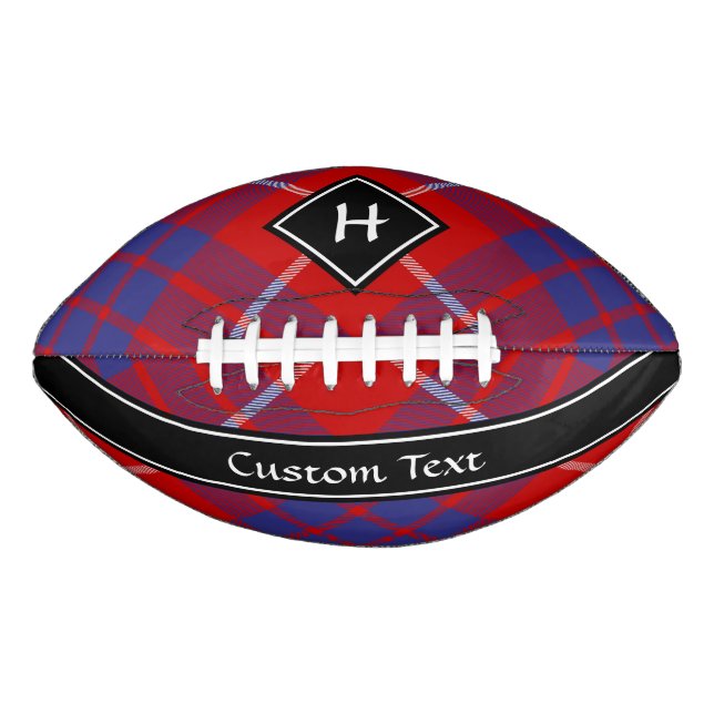 Ballon De Foot Clan Hamilton Red Tartan Football (Devant)