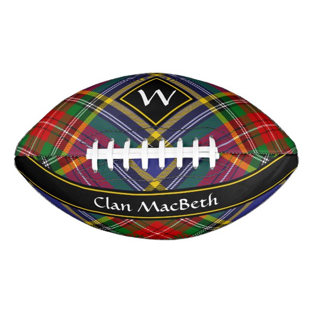 Ballon De Foot Clan MacBeth Tartan Football (Devant)