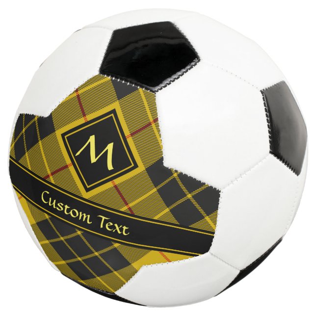 Ballon De Foot Clan Macleod de Lewis Tartan (3/4)