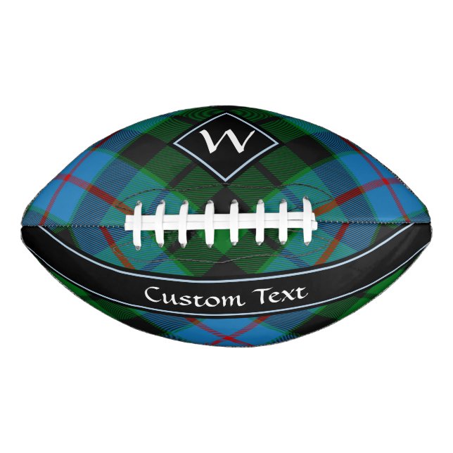 Ballon De Foot Clan Morrison Chasse Tartan Football (Devant)