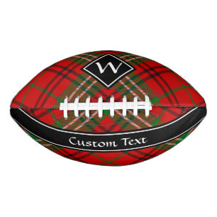 Ballon De Foot Clan Morrison Red Tartan Football