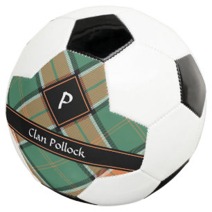 Ballon De Foot Clan Pollock Tartan Soccer Ball