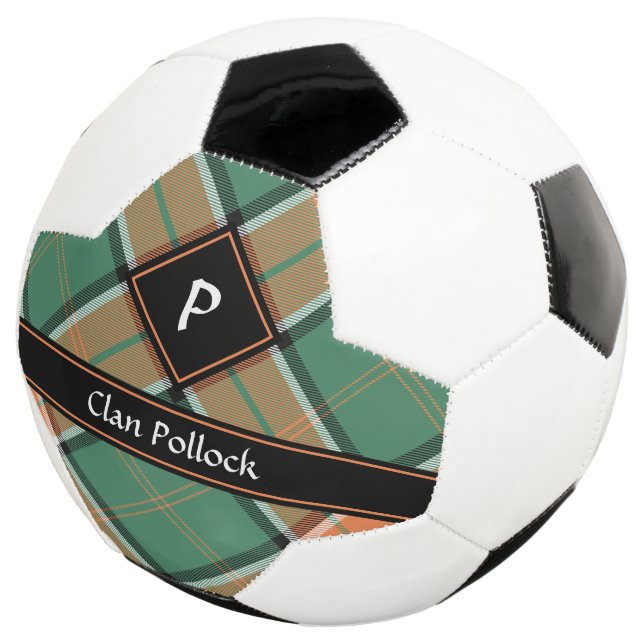 Ballon De Foot Clan Pollock Tartan Soccer Ball (3/4)