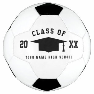 Ballon De Foot Classe de 20XX Graduation party de football