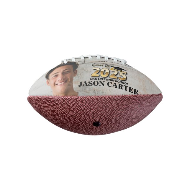 Ballon De Foot Classe de diplômés supérieurs de 2025 Graduation P (Tourné à 270°)