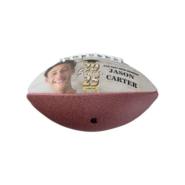 Ballon De Foot Classe de diplômés supérieurs de 2025 Graduation P (Tourné à 270°)