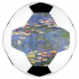 Ballon De Foot Claude Monet - Nymphéas / Nénuphars