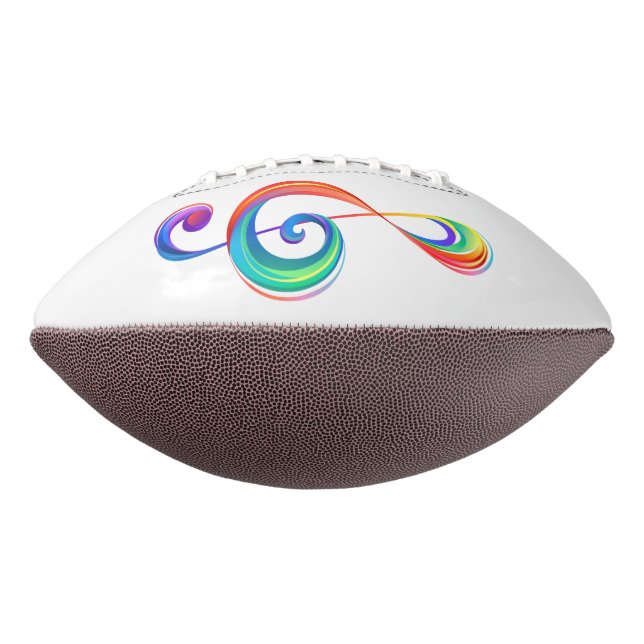 Ballon De Foot Clé arc-en-ciel (Tourné à 270°)