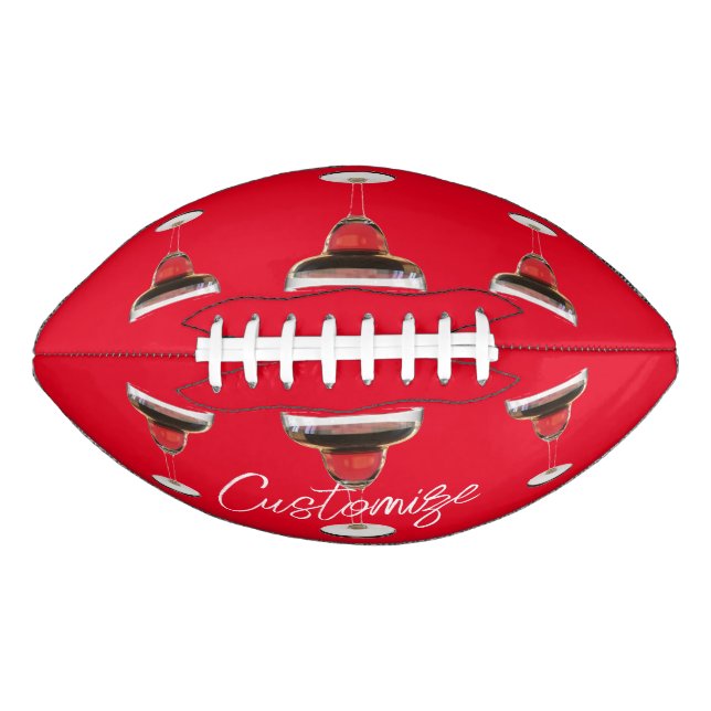 Ballon De Foot Cocktail Big Red Margarita Boire Thunder_Cove (Devant)