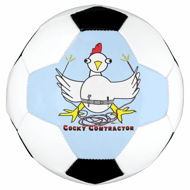 Ballon De Foot Cocky contractor (Devant)