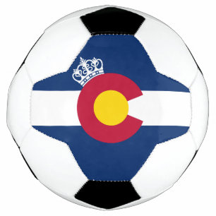Ballon De Foot Colorado drapeau royal de football
